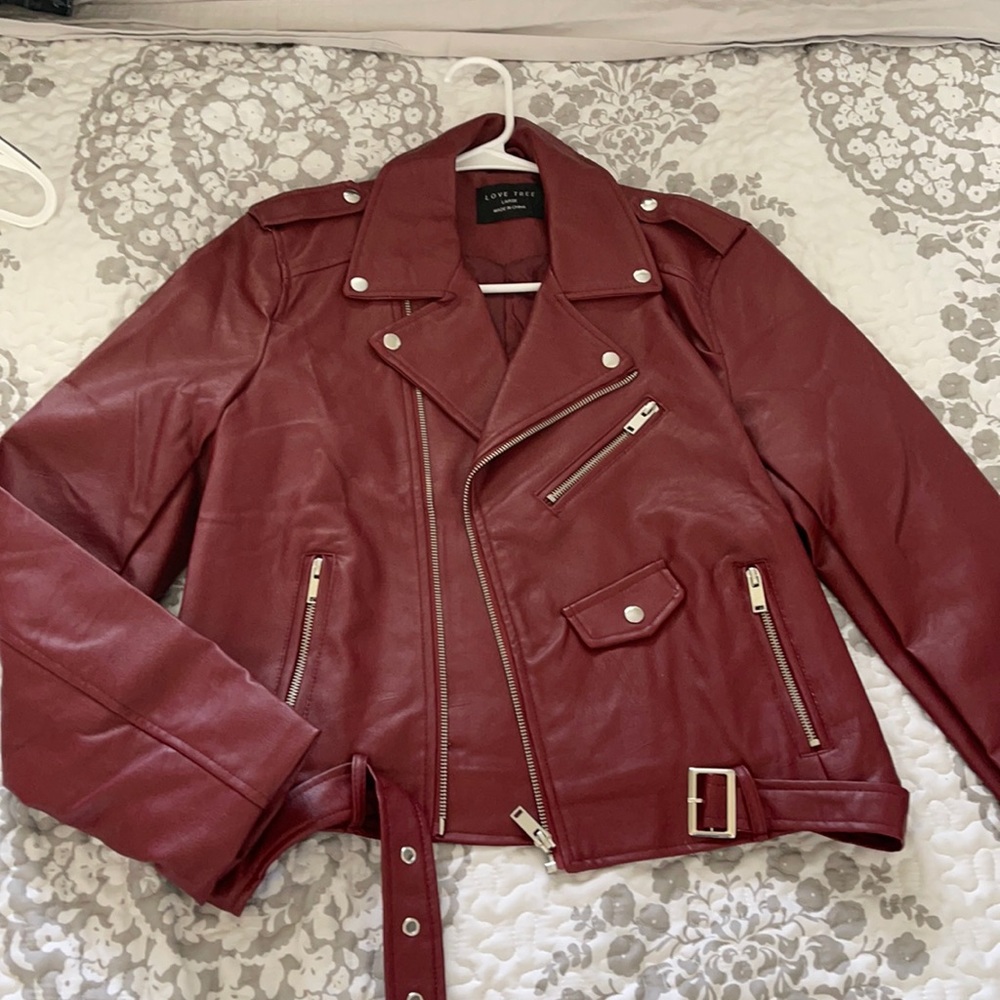 Pleather jacket